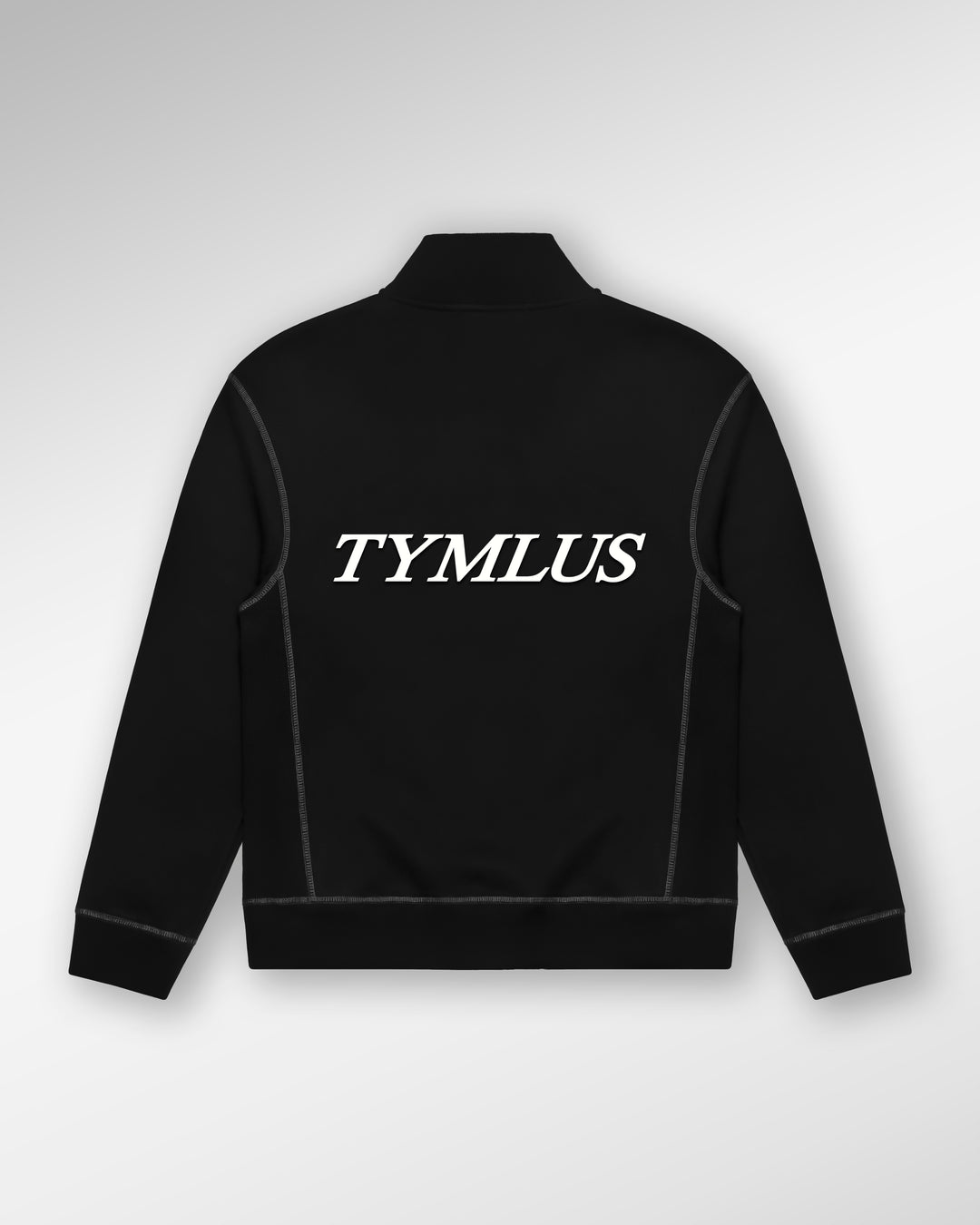 Diamond Quarter Zip Black
