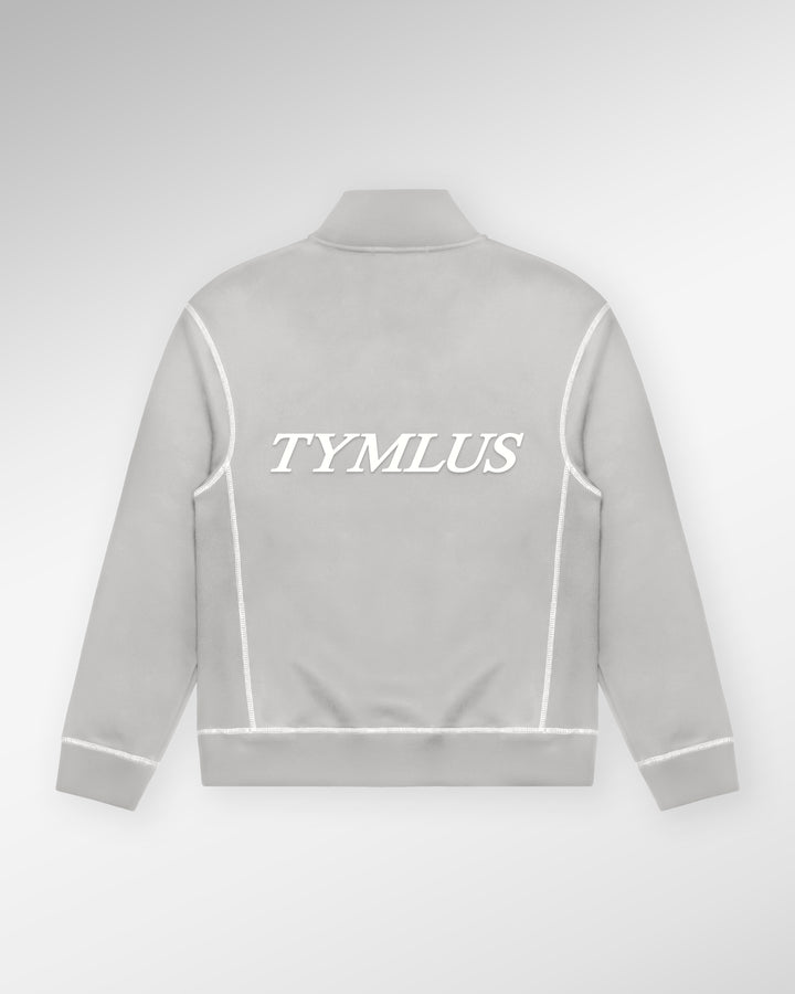 Diamond Quarter Zip Grey
