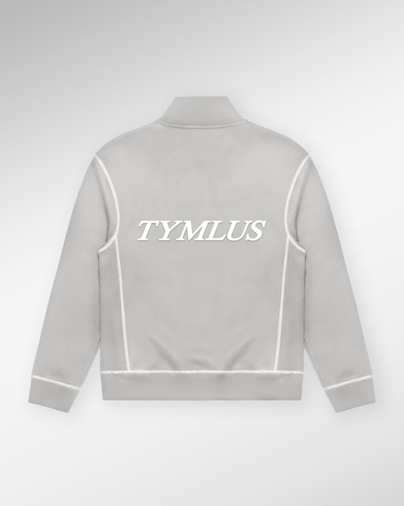 Diamond Quarter Zip Grey