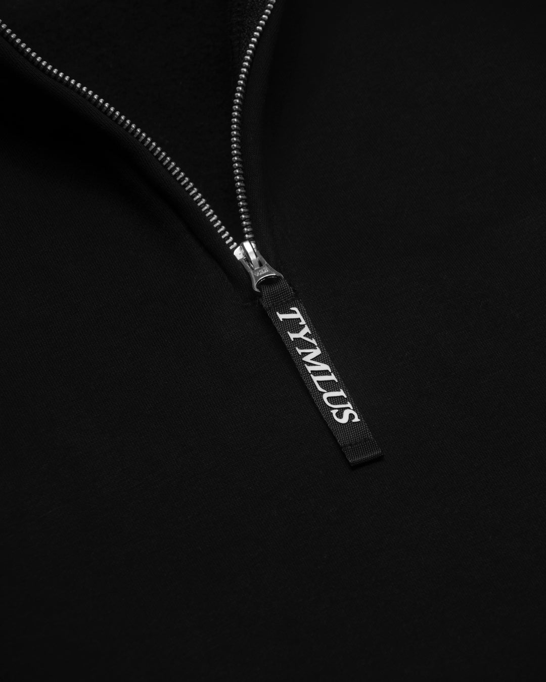 Diamond Quarter Zip Black