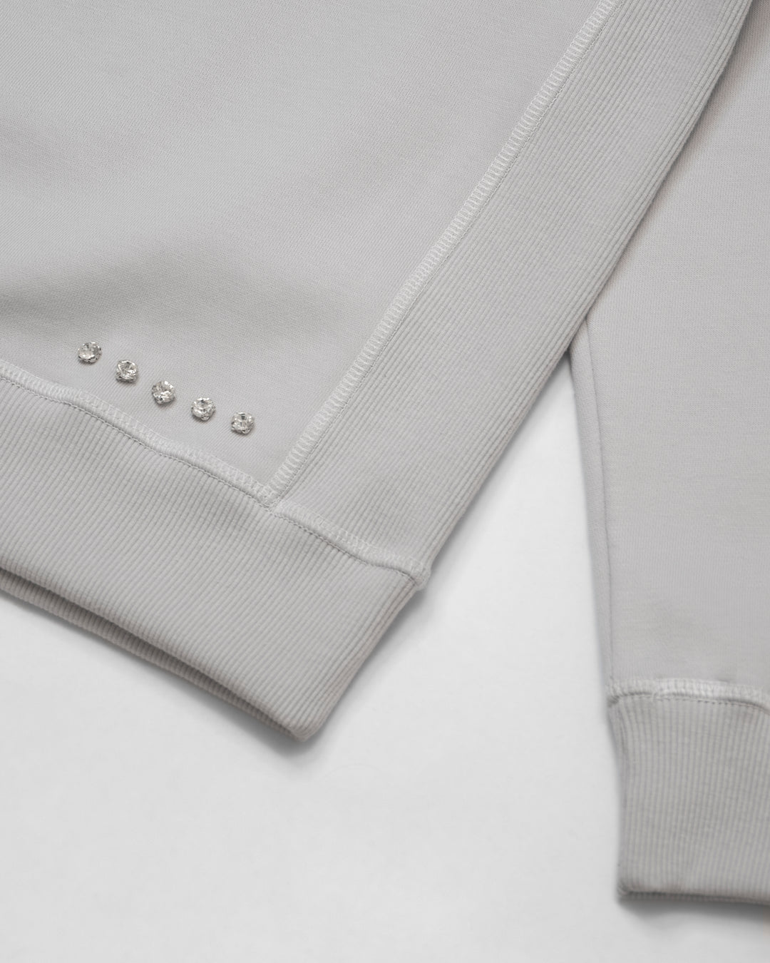 Diamond Quarter Zip Grey