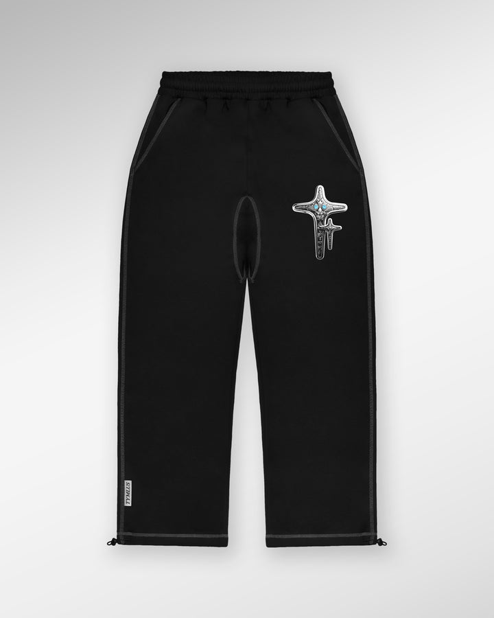Diamond Black Joggers