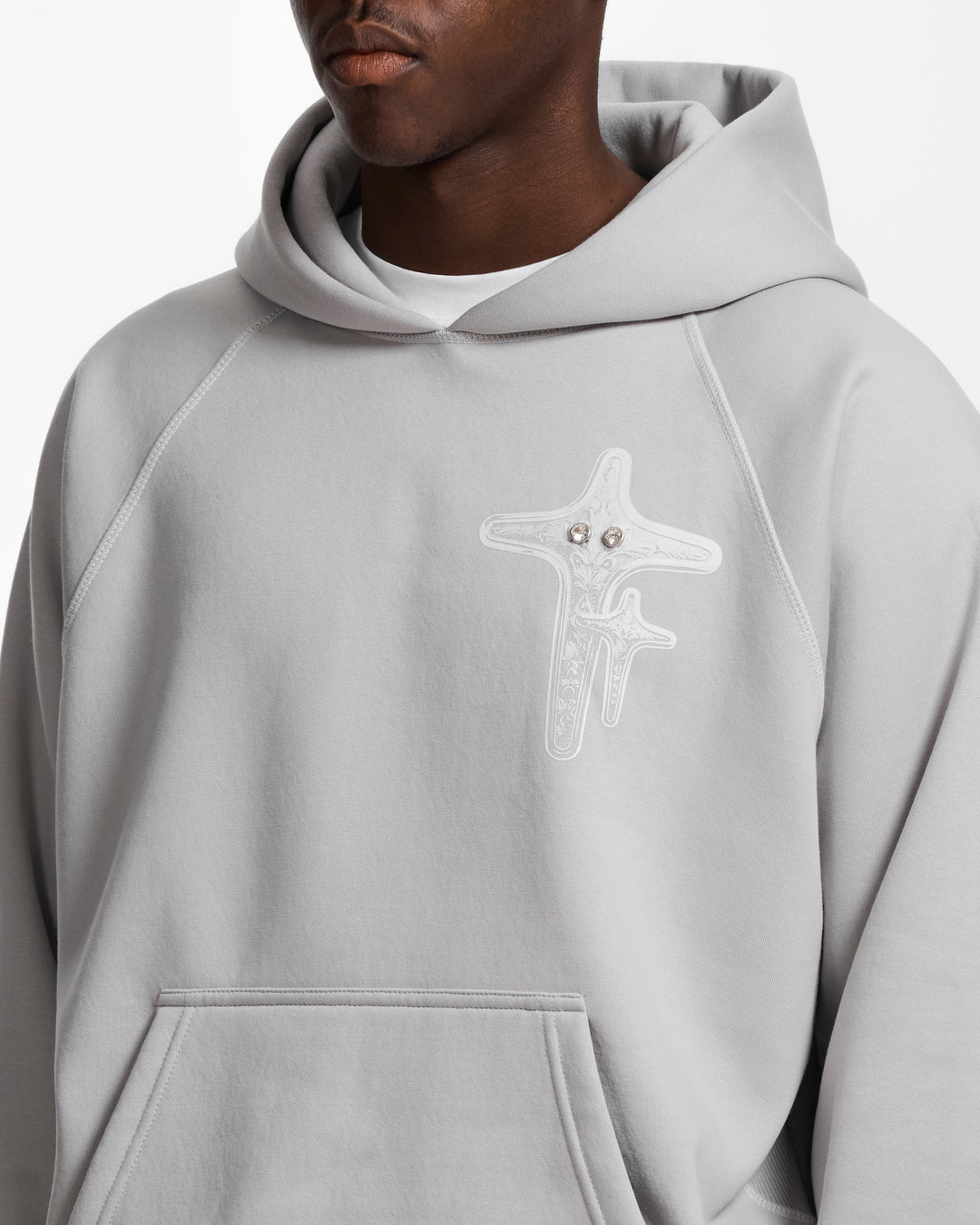 Diamond Grey Hoodie