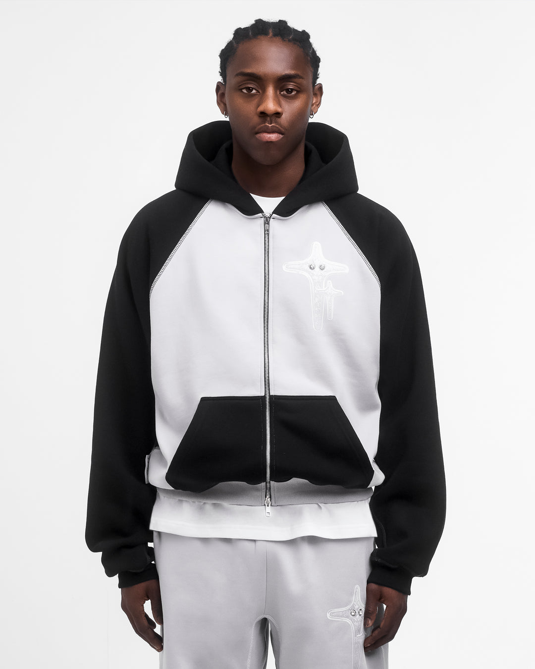 Diamond Zip-up