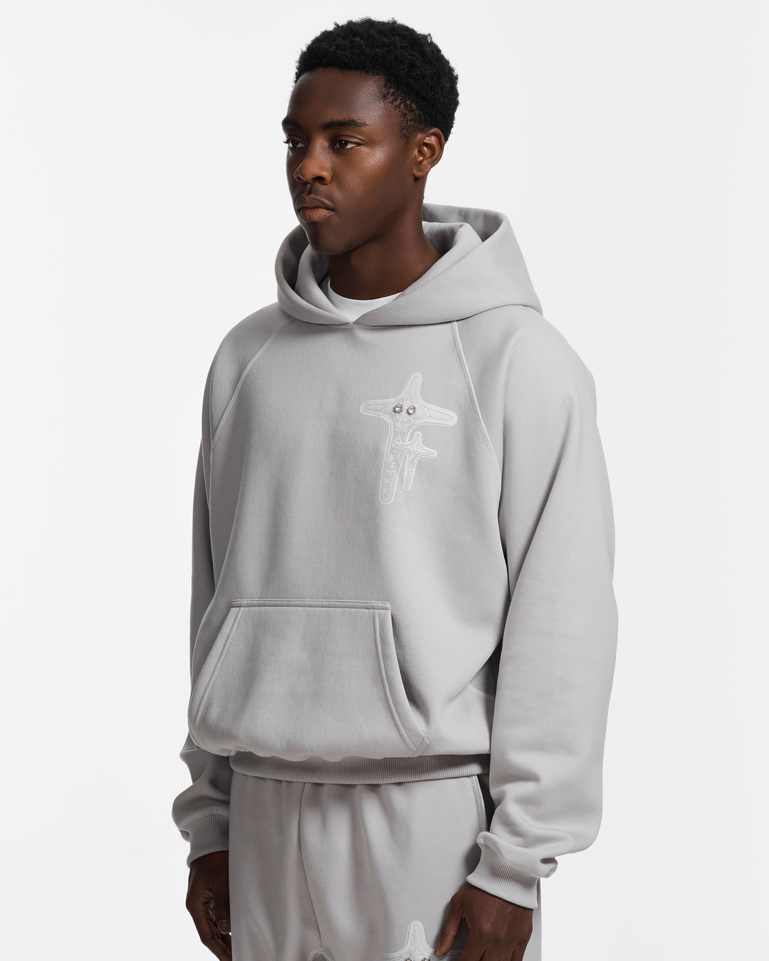 Diamond Grey Hoodie