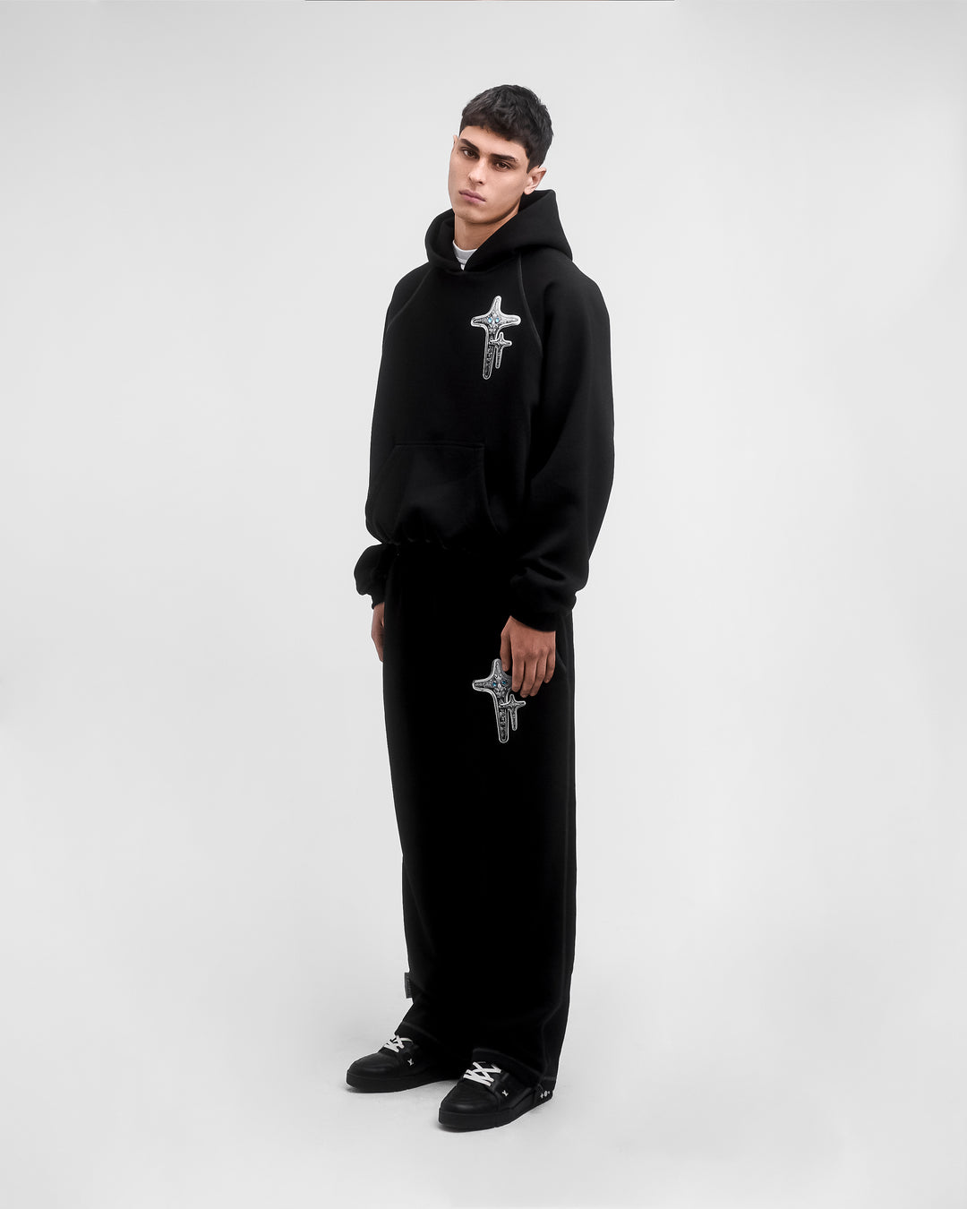 Diamond Black Joggers