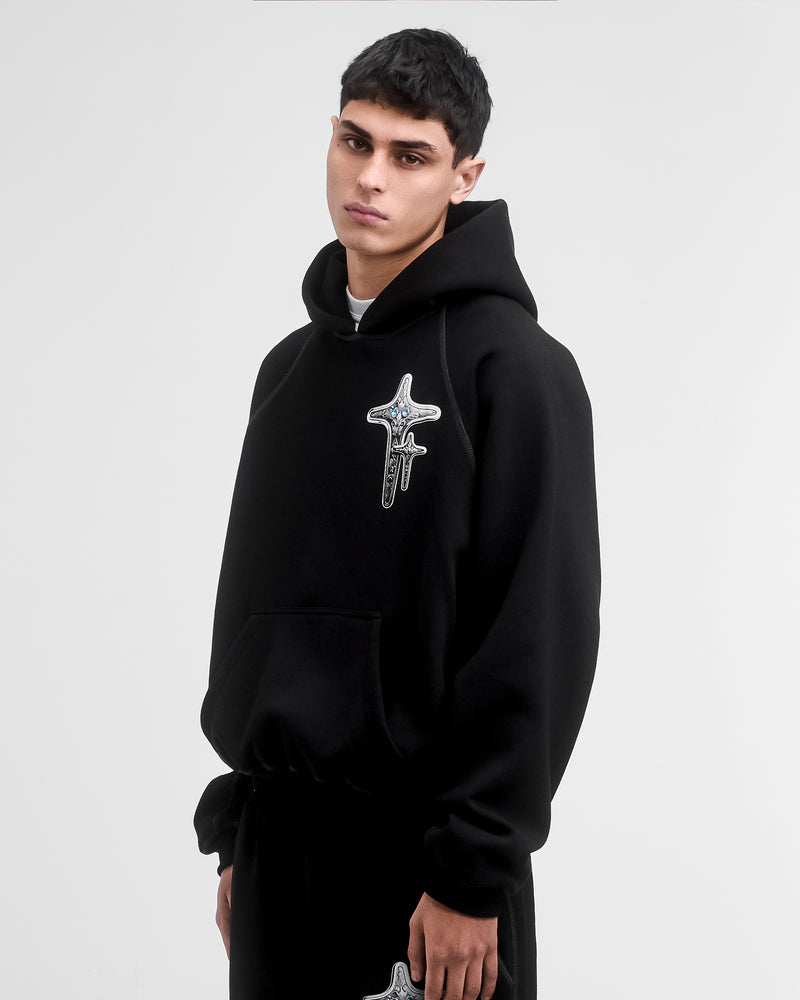 Diamond Black Hoodie