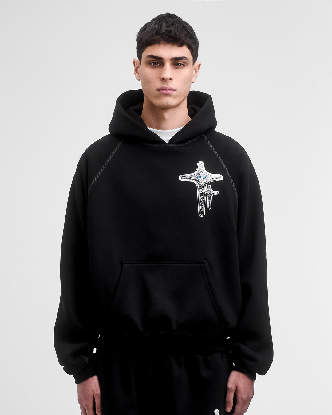 Diamond Black Hoodie