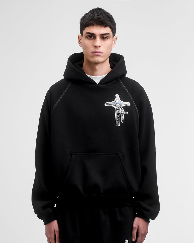 Diamond Black Hoodie