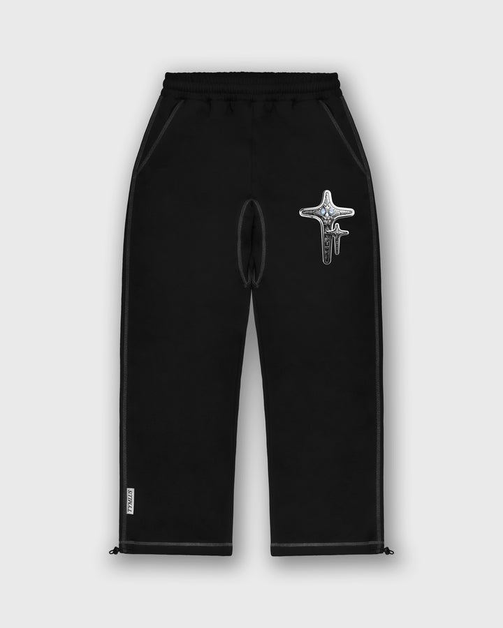 DIAMOND BLACK JOGGERS