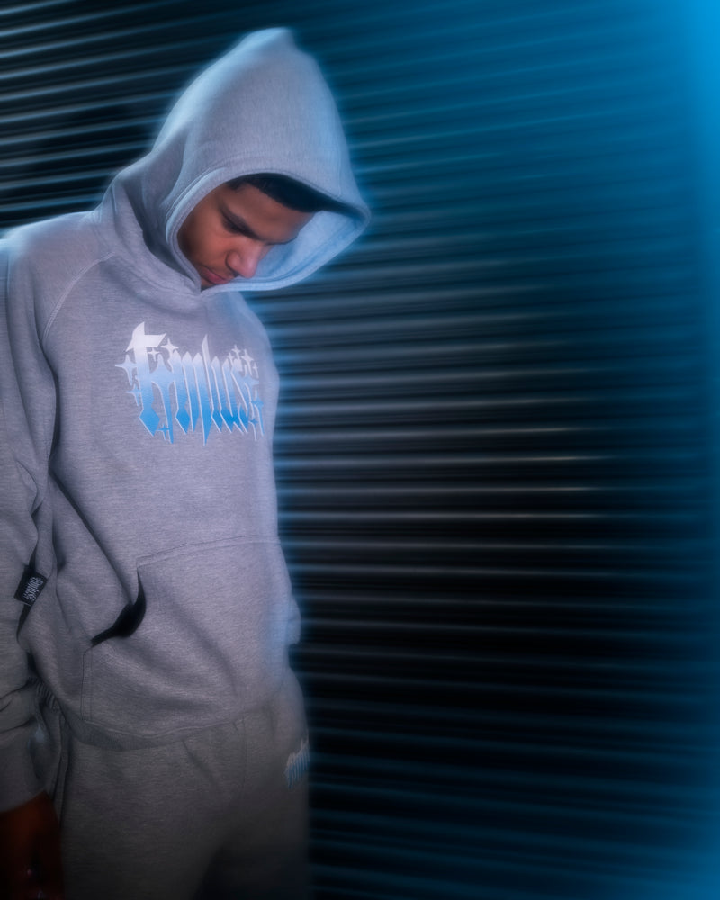 Grey Speed Hoodie