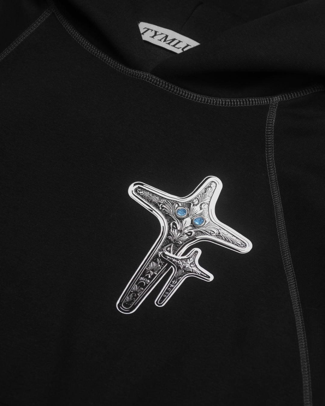 DIAMOND BLACK HOODIE