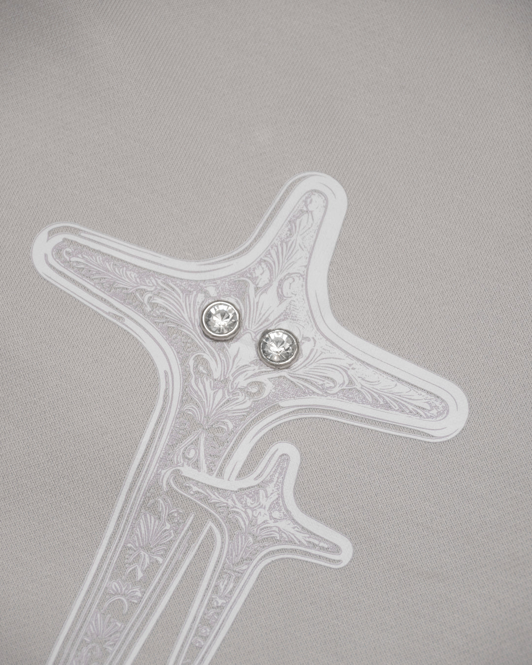 DIAMOND GREY HOODIE