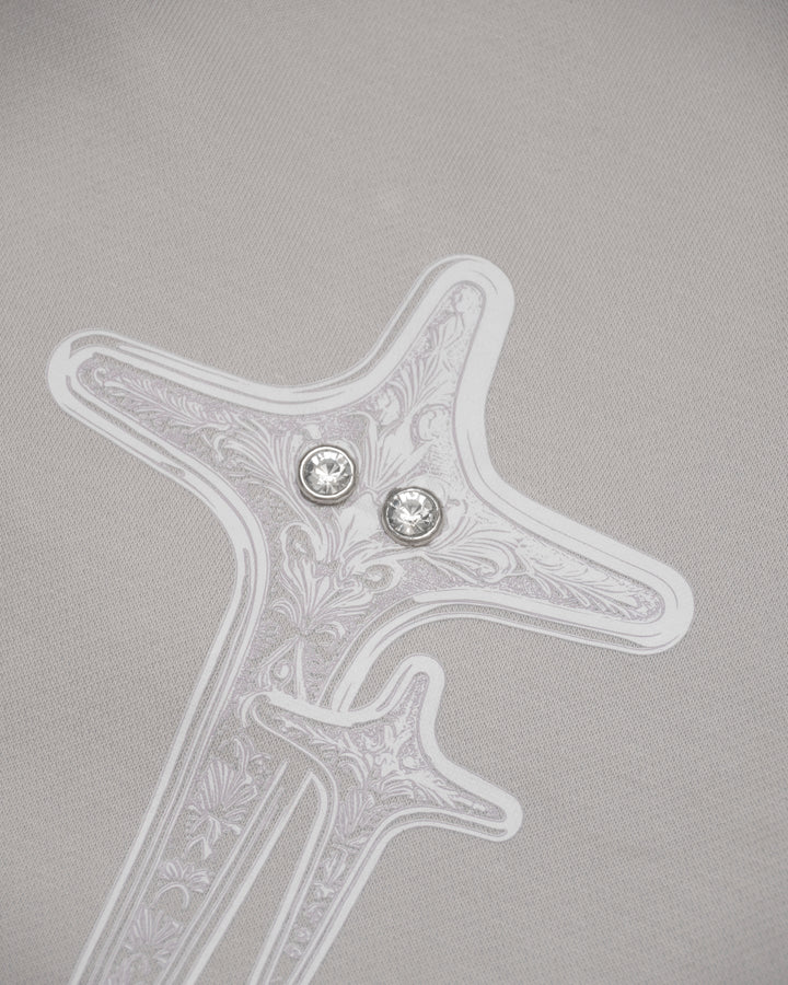 DIAMOND GREY HOODIE