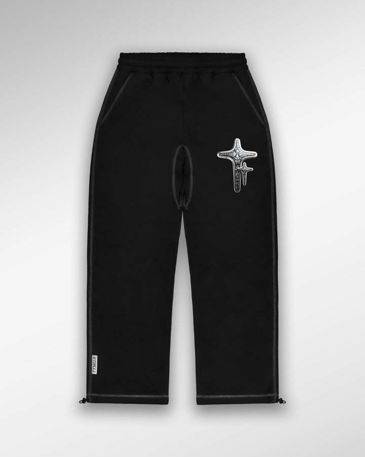 Diamond Black Joggers