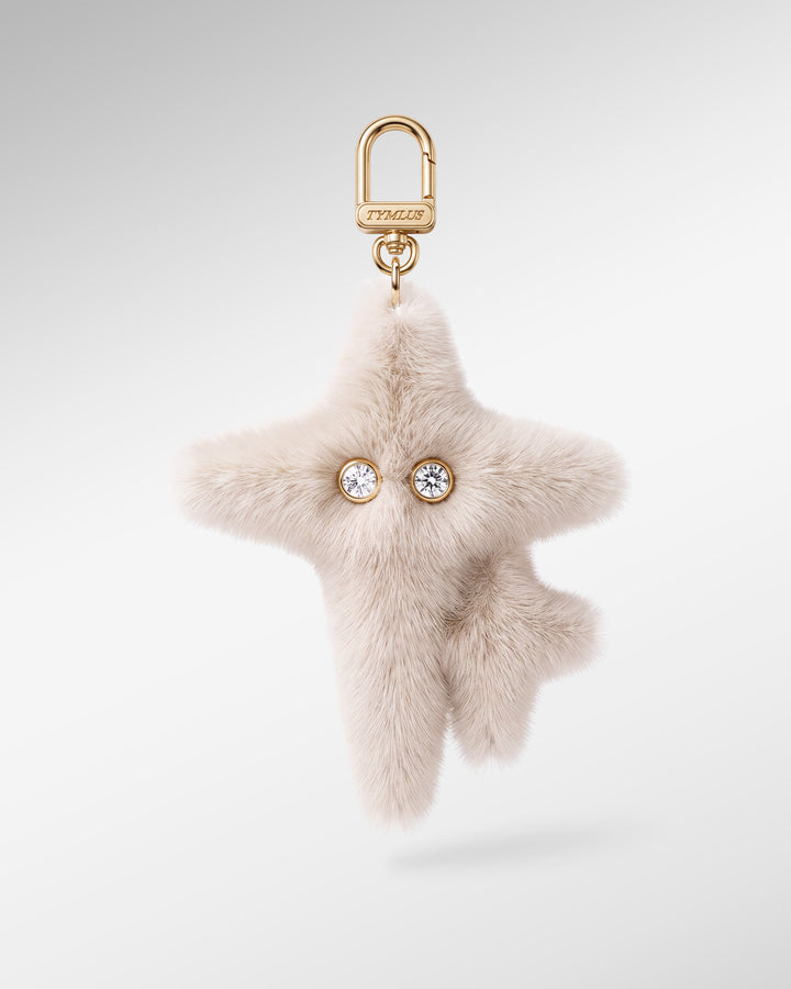 Diamond Ivory Star Charm