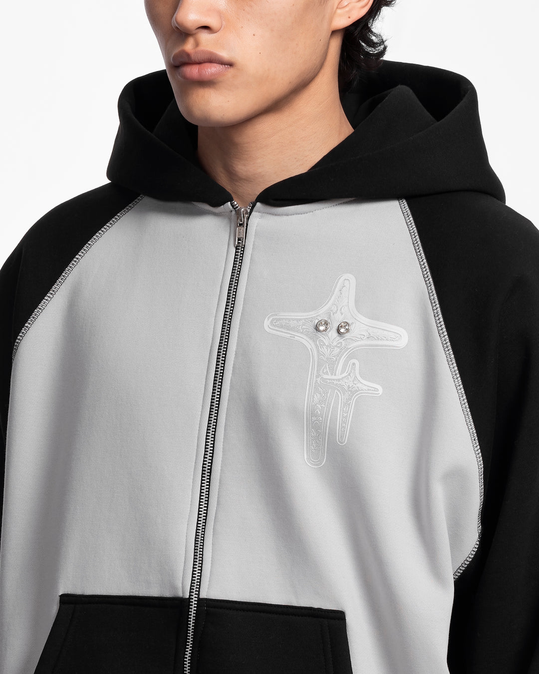 Diamond Zip-up
