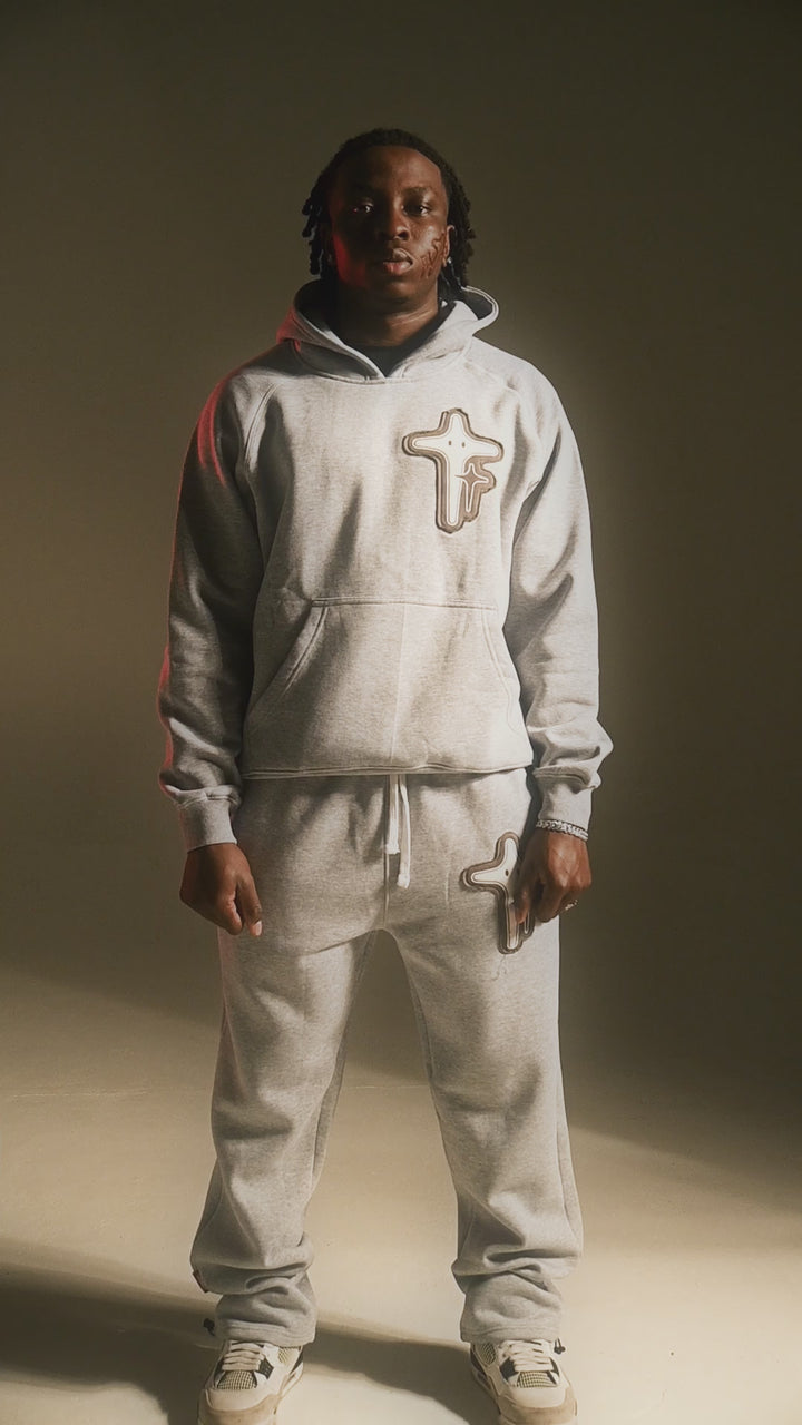 STARZY GREY HOODIE